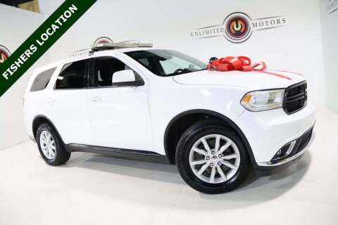 2015 Dodge Durango for sale at Unlimited Motors in Fishers IN