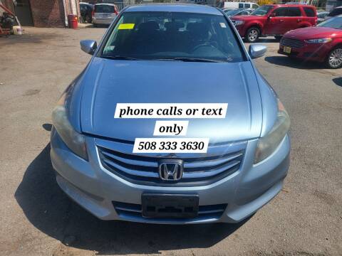 2012 Honda Accord for sale at Emory Street Auto Sales and Service in Attleboro MA
