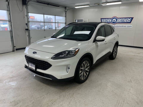 2020 Ford Escape for sale at Brown Brothers Automotive Sales And Service LLC in Hudson Falls NY