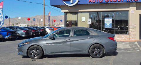 2023 Hyundai Elantra Hybrid Blue