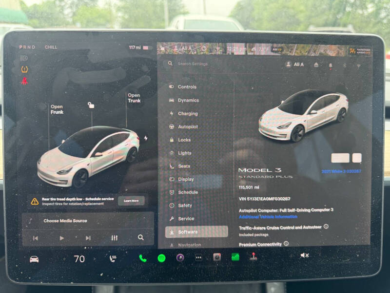 2021 Tesla Model 3 Standard Range Plus