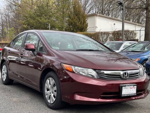 2012 Honda Civic for sale at Direct Auto Access in Germantown MD