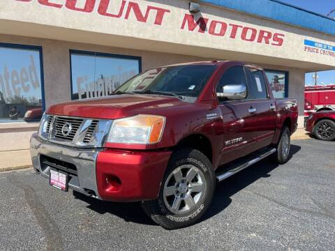 2014 Nissan Titan for sale at Discount Motors in Pueblo CO