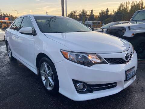 2012 Toyota Camry for sale at SNS AUTO SALES in Seattle WA