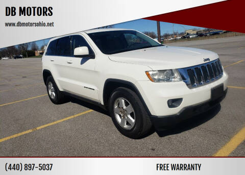 2011 Jeep Grand Cherokee for sale at DB MOTORS in Eastlake OH
