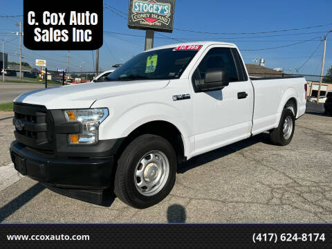 2017 Ford F-150 for sale at C. Cox Auto Sales Inc in Joplin MO