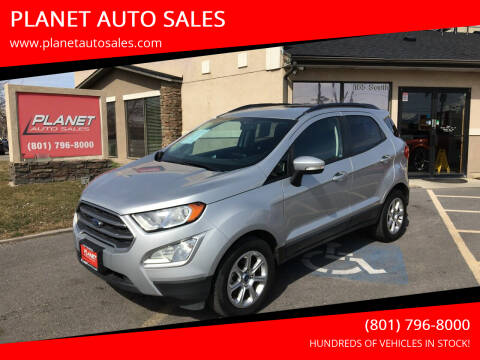 2019 Ford EcoSport for sale at PLANET AUTO SALES in Lindon UT