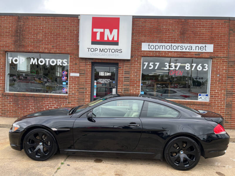 2007 BMW 6 Series for sale at Top Motors LLC in Portsmouth VA