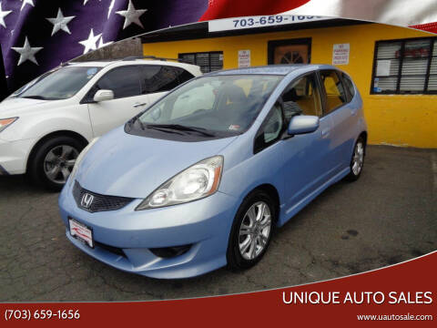 2009 Honda Fit for sale at Unique Auto Sales in Marshall VA