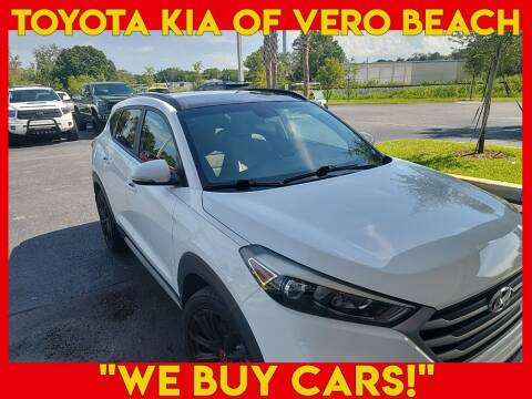 2017 Hyundai Tucson for sale at PHIL SMITH AUTOMOTIVE GROUP - Toyota Kia of Vero Beach in Vero Beach FL