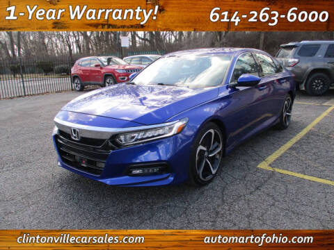 2018 Honda Accord for sale at Clintonville Car Sales - AutoMart of Ohio in Columbus OH