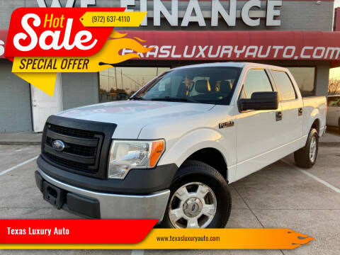2013 Ford F-150 for sale at Texas Luxury Auto in Cedar Hill TX