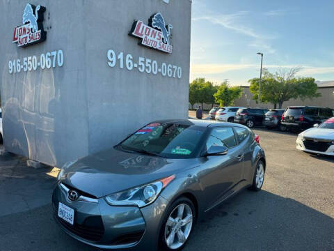 2015 Hyundai Veloster for sale at LIONS AUTO SALES in Sacramento CA