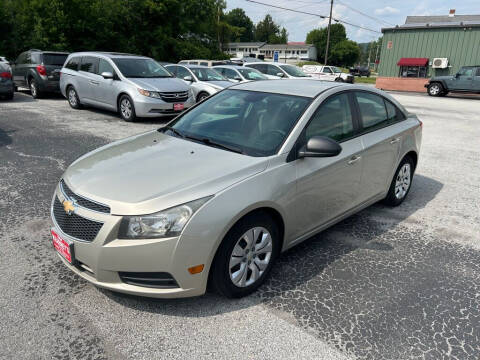 2014 Chevrolet Cruze for sale at DAN KEARNEY'S USED CARS in Center Rutland VT