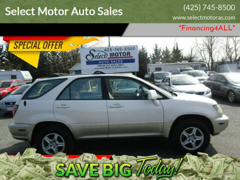 2000 Lexus RX 300 for sale at Select Motor Auto Sales in Lynnwood WA