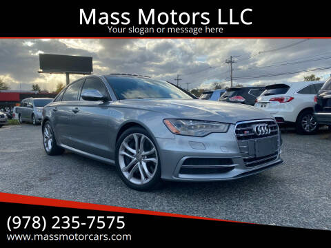 2014 Audi S6 for sale at Mass Motors LLC in Worcester MA