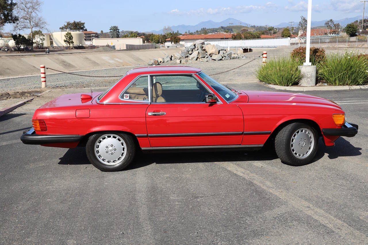 1987 Mercedes-Benz 560-Class for sale at DE AUTOS INC in San Juan Capistrano, CA