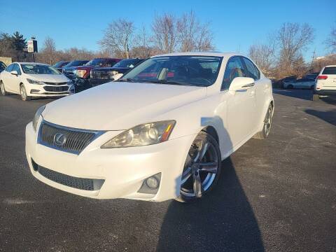 2012 Lexus IS 250 for sale at Cruisin' Auto Sales in Madison IN