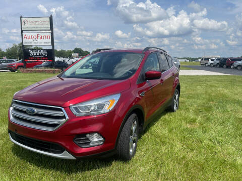 2017 Ford Escape for sale at AUTOFARM DALEVILLE in Daleville IN