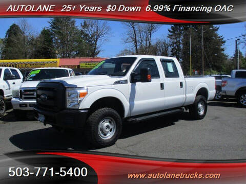 2014 Ford F-250 Super Duty for sale at AUTOLANE in Portland OR