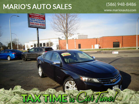2014 Chevrolet Impala for sale at MARIO'S AUTO SALES in Mount Clemens MI