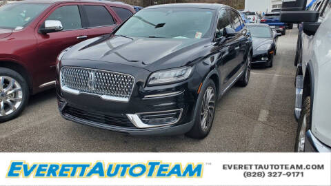 2020 Lincoln Nautilus for sale at Everett Chevrolet Buick GMC in Hickory NC