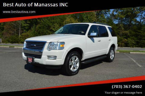 2010 Ford Explorer for sale at Best Auto of Manassas INC in Manassas VA