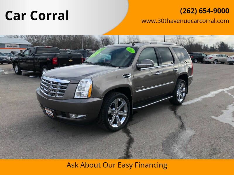 2012 Cadillac Escalade for sale at Car Corral in Kenosha WI