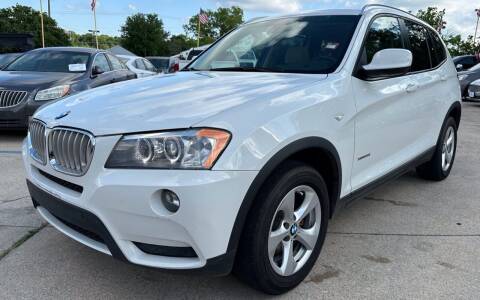 2011 BMW X3 for sale at COSMES AUTO SALES in Dallas TX