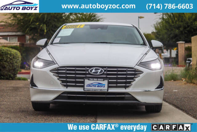 2021 Hyundai SONATA Hybrid for sale at Auto Boyz in Garden Grove, CA