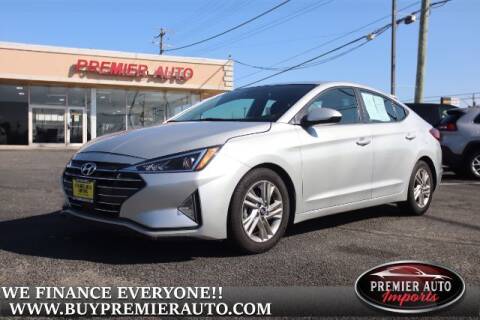2019 Hyundai Elantra for sale at PREMIER AUTO IMPORTS - Temple Hills Location in Temple Hills MD