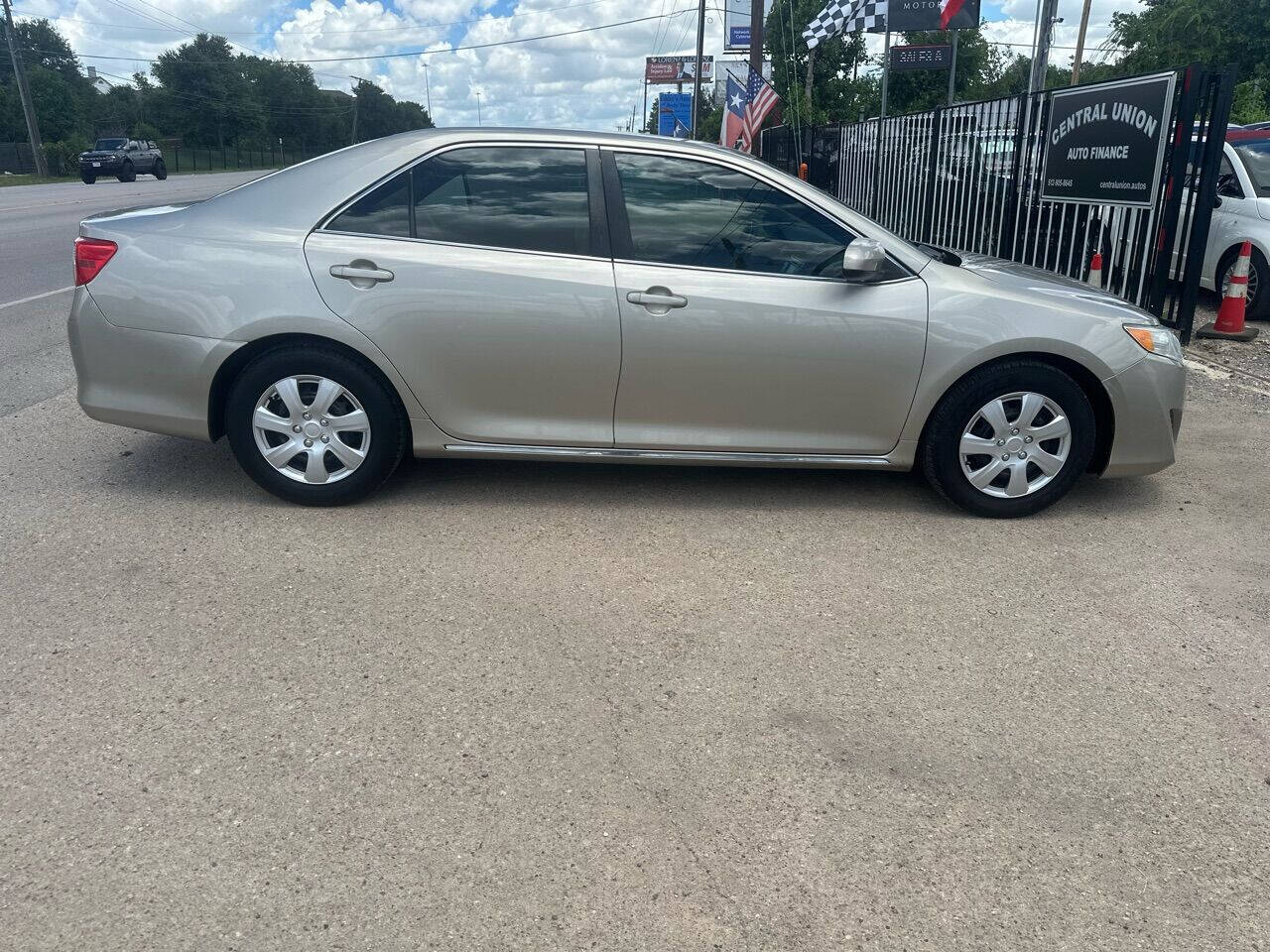 2013 Toyota Camry for sale at Central Union Auto Finance LLC in Austin, TX