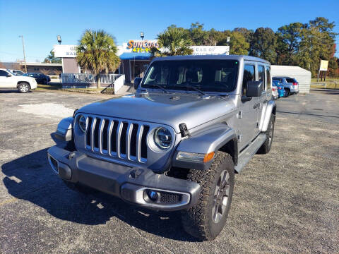 2018 Jeep Wrangler Unlimited for sale at Sun Coast City Auto Sales in Mobile AL