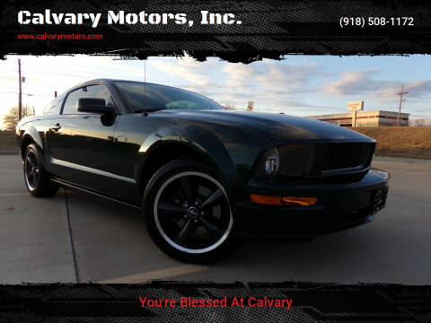 2009 Ford Mustang for sale at Calvary Motors, Inc. in Bixby OK