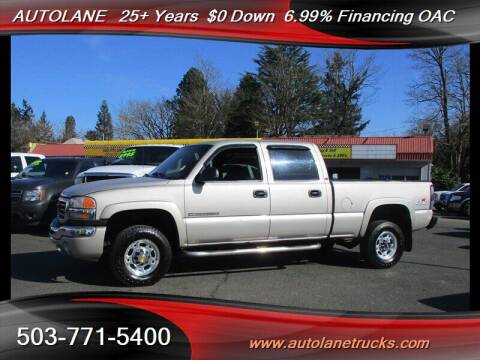 2006 GMC Sierra 2500HD for sale at AUTOLANE in Portland OR