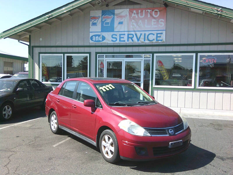 2008 Nissan Versa for sale at 777 Auto Sales and Service in Tacoma WA