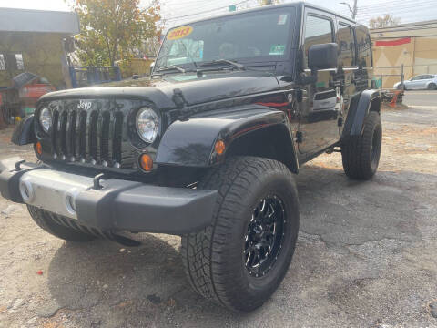 2013 Jeep Wrangler Unlimited for sale at Drive Deleon in Yonkers NY