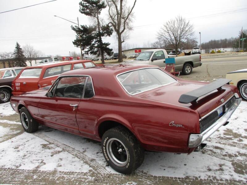 1968 Mercury Cougar for sale at Marshall Motors Classics in Jackson MI