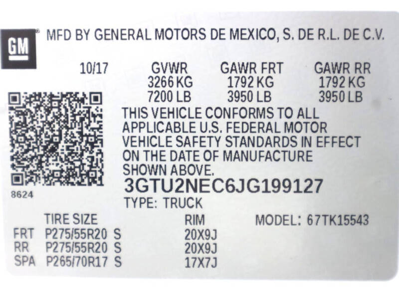 2018 GMC Sierra 1500