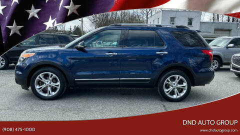 2012 Ford Explorer for sale at DND AUTO GROUP in Belvidere NJ