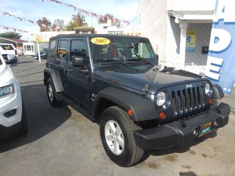 2007 Jeep Wrangler Unlimited for sale at Speciality Auto Sales in Oakdale CA