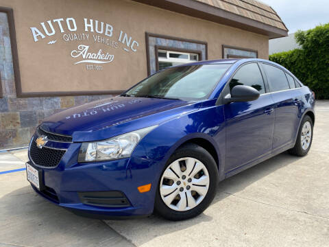 2012 Chevrolet Cruze for sale at Auto Hub, Inc. in Anaheim CA