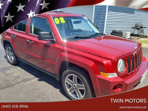 2008 Jeep Patriot for sale at TWIN MOTORS in Madison OH