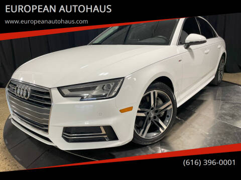2017 Audi A4 for sale at EUROPEAN AUTOHAUS in Holland MI