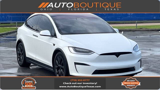 White 2022 Tesla Model X Base AWD 4dr SUV 1