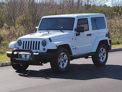 2015 Jeep Wrangler for sale at R & R AUTO SALES in Poughkeepsie NY