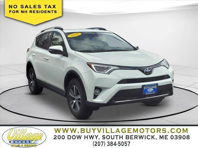 2018 Toyota RAV4 for sale at Village Motors in South Berwick ME