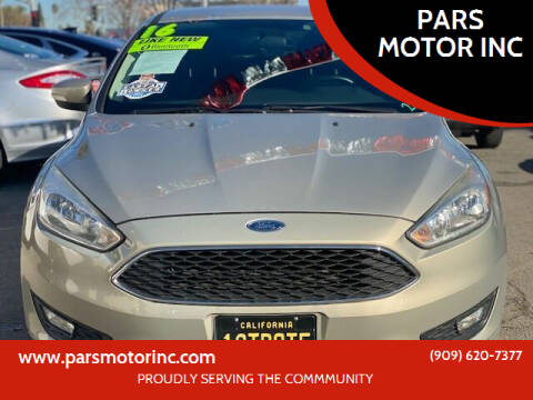2016 Ford Focus for sale at PARS MOTOR INC in Pomona CA