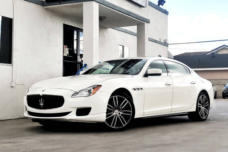 2016 Maserati Quattroporte for sale at Fastrack Auto Inc in Rosemead CA