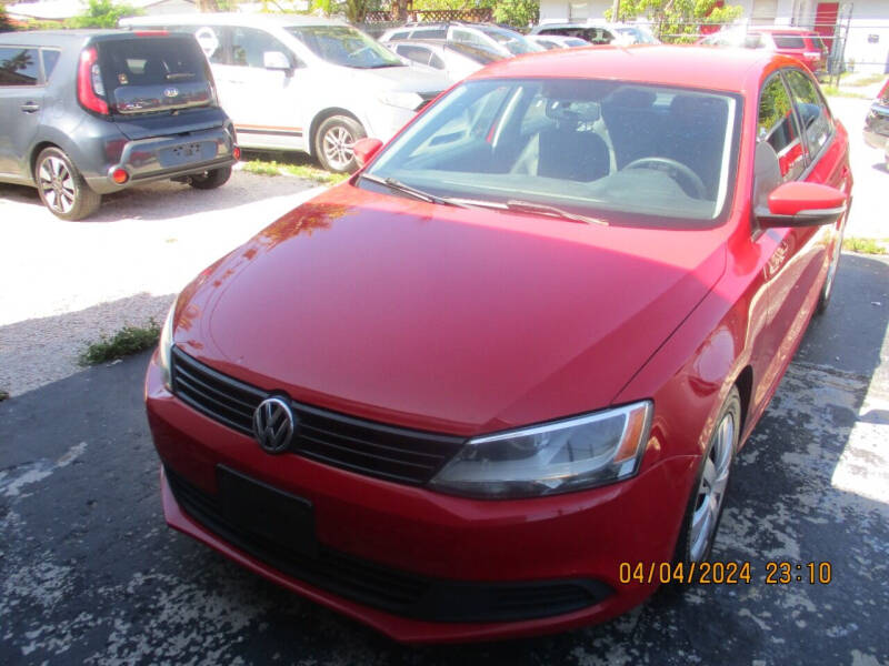 2012 Volkswagen Jetta for sale at K & V AUTO SALES LLC in Hollywood FL